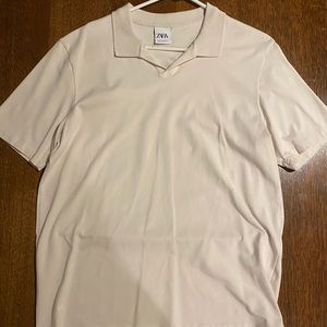 Cream Polo from Zara. XL